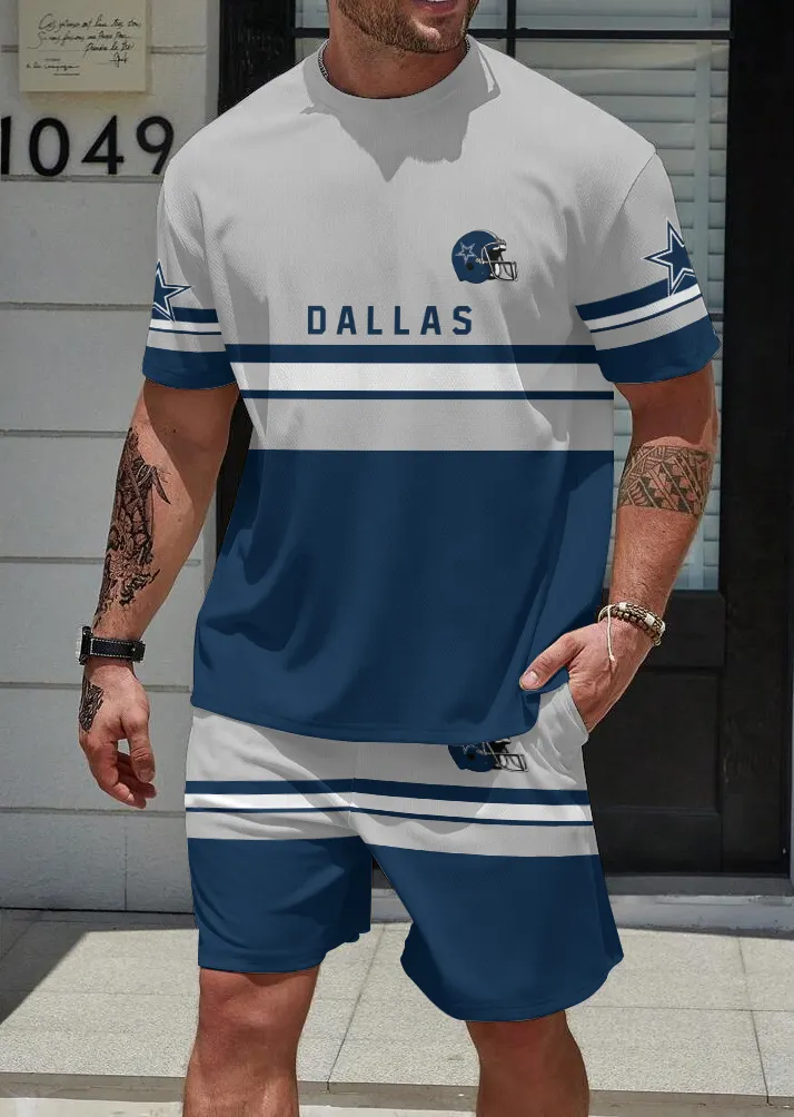 Dallas Cowboys Limited Edition Top And Shorts Two-Piece Suits