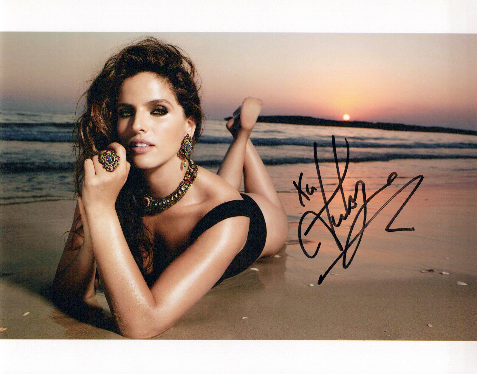 Noa Tishby glamour shot autographed Photo Poster painting signed 8x10 #9