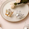 Golden Silver Crown Catering Napkin Ring