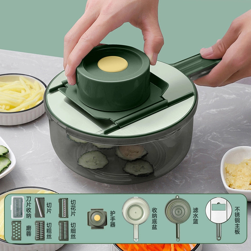 Kitchen Multi-function Vegetable Cutter Potato Shredder Household Grater Grater Grater Potato Slice Slicer