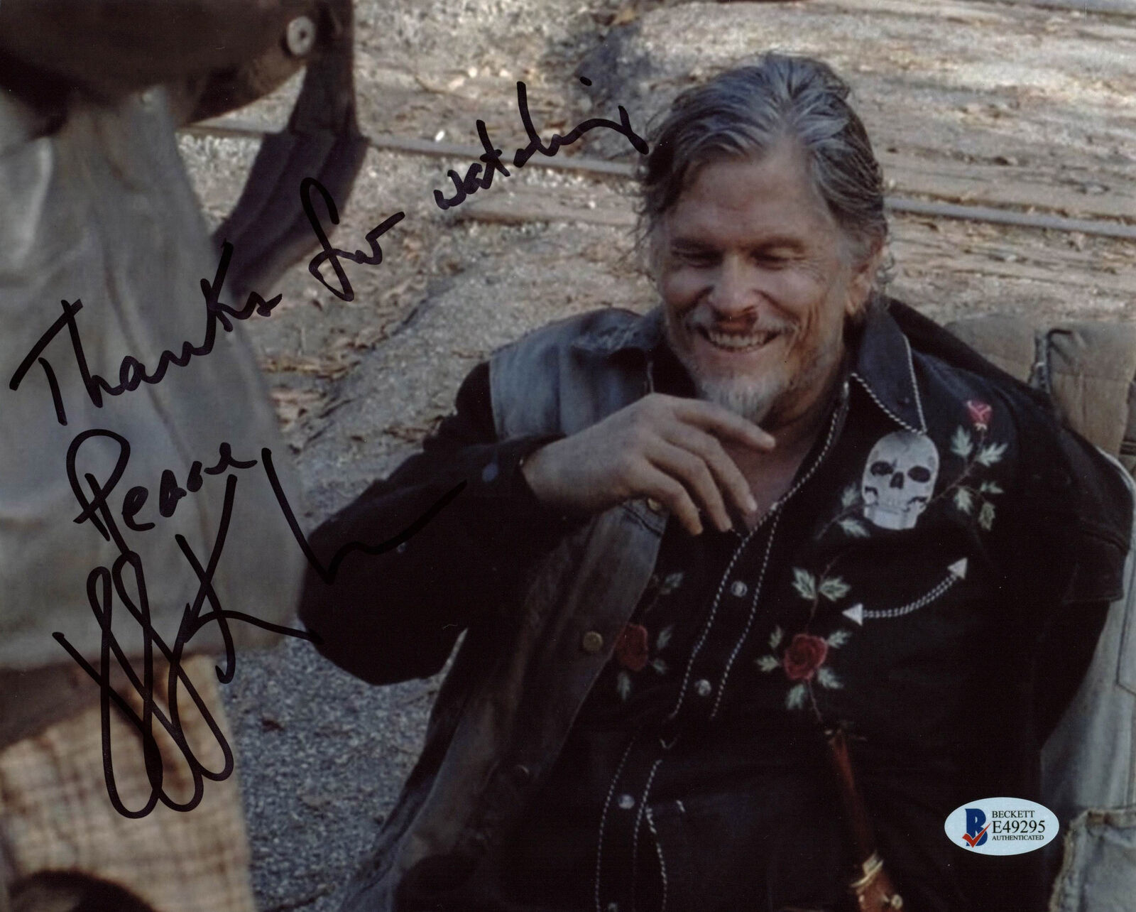 Jeff Kober The Walking Dead Authentic Signed 8x10 Photo Poster painting Autographed BAS #E49295