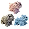 Chenille Dog Hand Towel Fluffy and Soft Decorative Puppy Towels Highly Sorbent Microfiber Multipurpose for Bathroom Kitchen Washstand