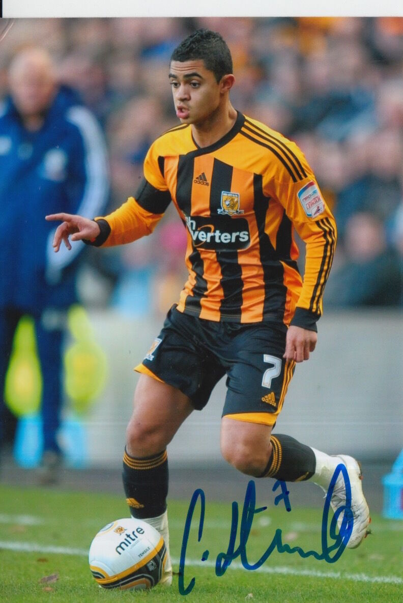 HULL CITY HAND SIGNED CAMERON STEWART 6X4 Photo Poster painting.