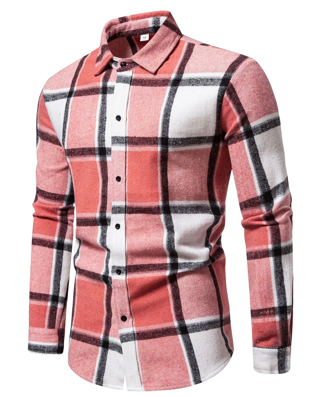 Men's Classic Check Long Sleeve Shirt 0212