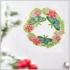DIY Diamond Painting Wreath - Butterfly