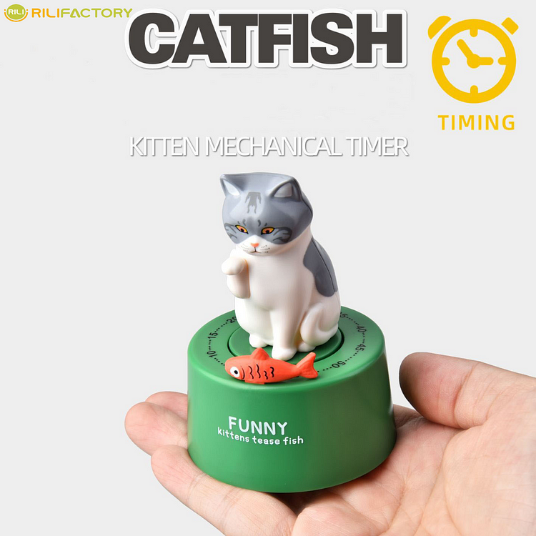Kitten Mechanical Timer Rilifactory
