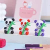 20PCS Cute Cartoon Panda Erasers for Kids Student Office Exam Stationery Gift
