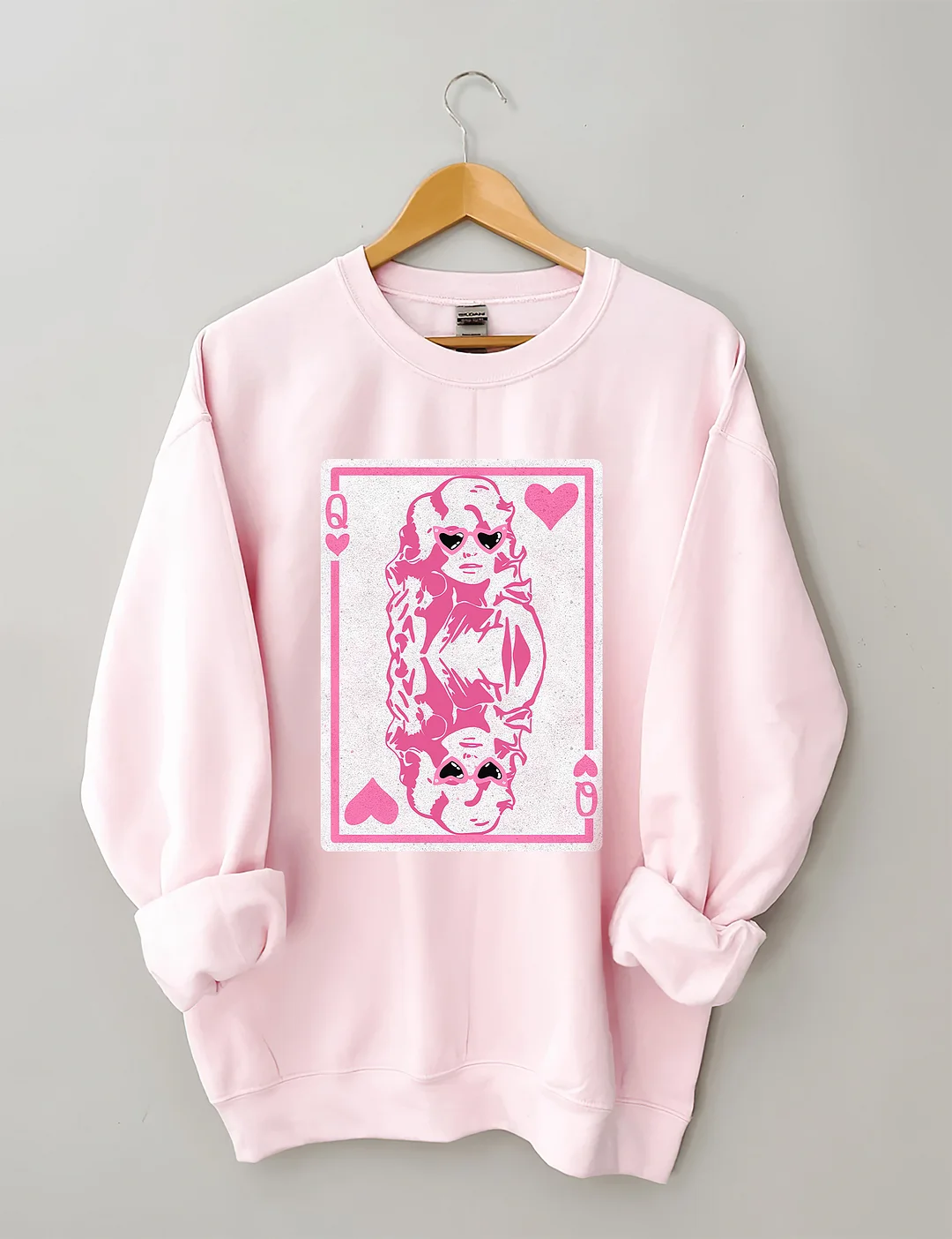 Valentine's Day Queen Of Hearts Sweatshirt