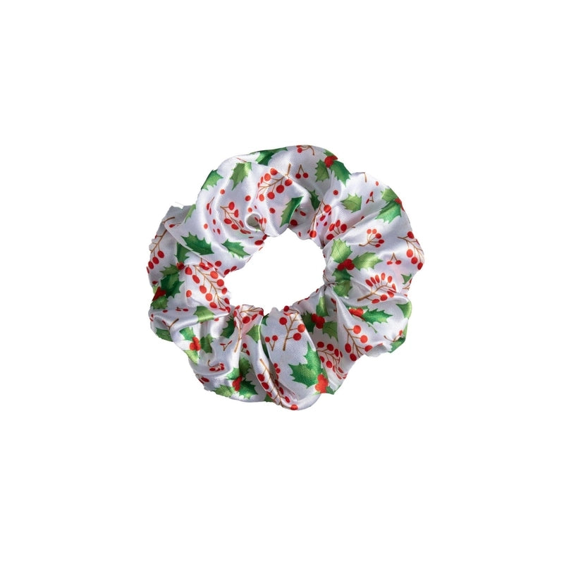 Christmas Minimalist Women’s Christmas Hat Christmas Tree Flakes Hair Tie
