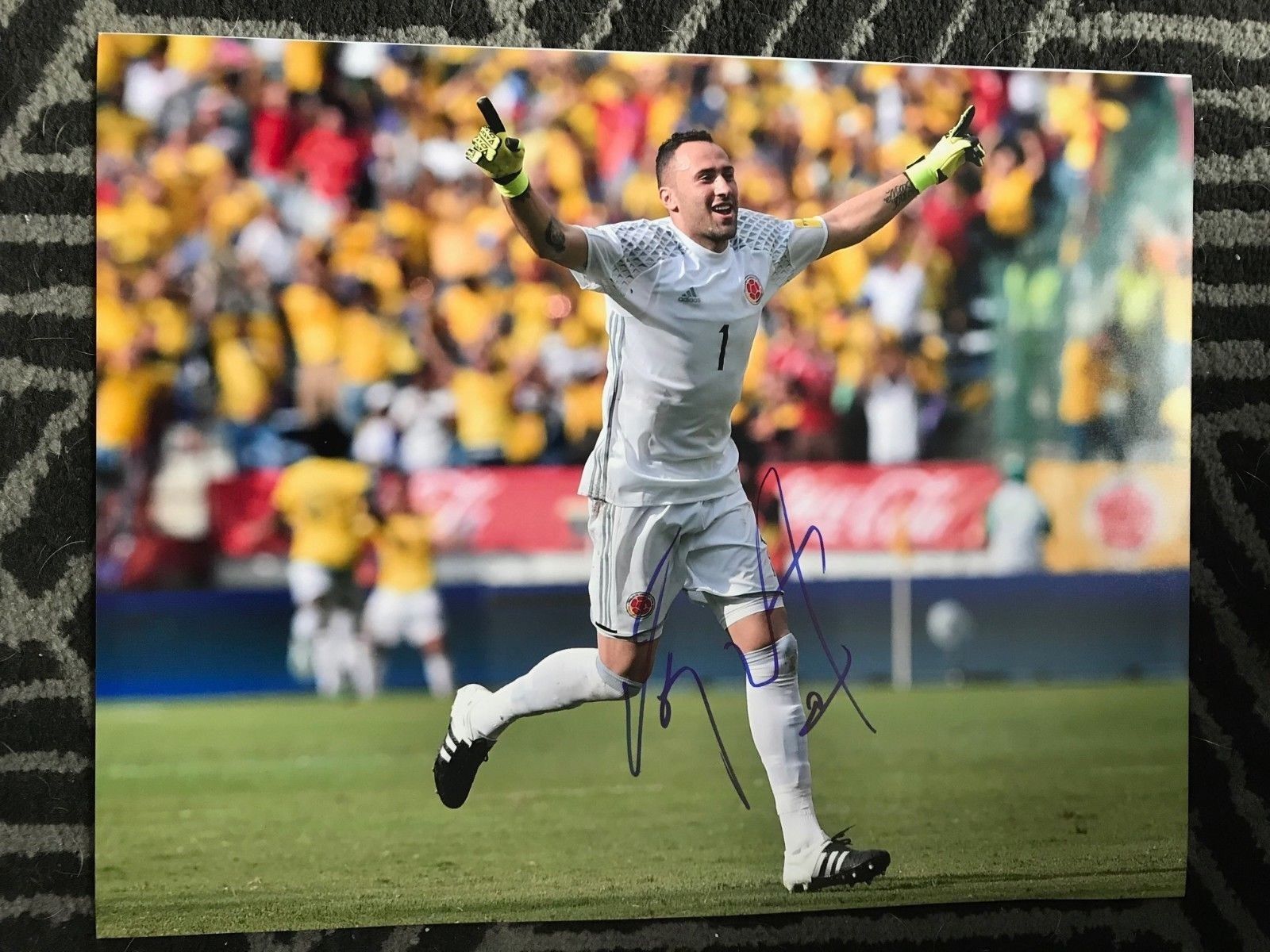 Colombia David Ospina Autographed Signed 11x14 Photo Poster painting COA #1