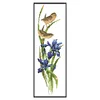 Bird Flower - 9CT Partial Beaded Cross Stitch Kit(16x53cm)