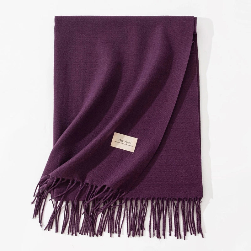 Scarf Winter Warm Windproof Shawl Women’s High-end Korean Style Women’s Cashmere Scarf