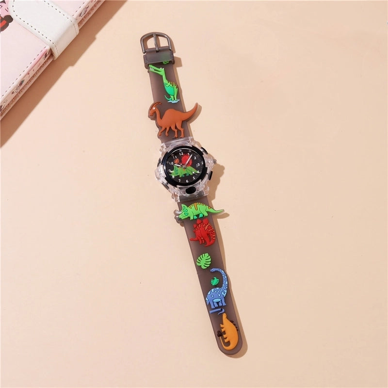 Cute Minimalist Dinosaur Buckle Quartz Kids Watches