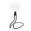(US Only)5X Neck Wear Magnifying Glass 13cm for Reading Sewing Needlepoint (Black)