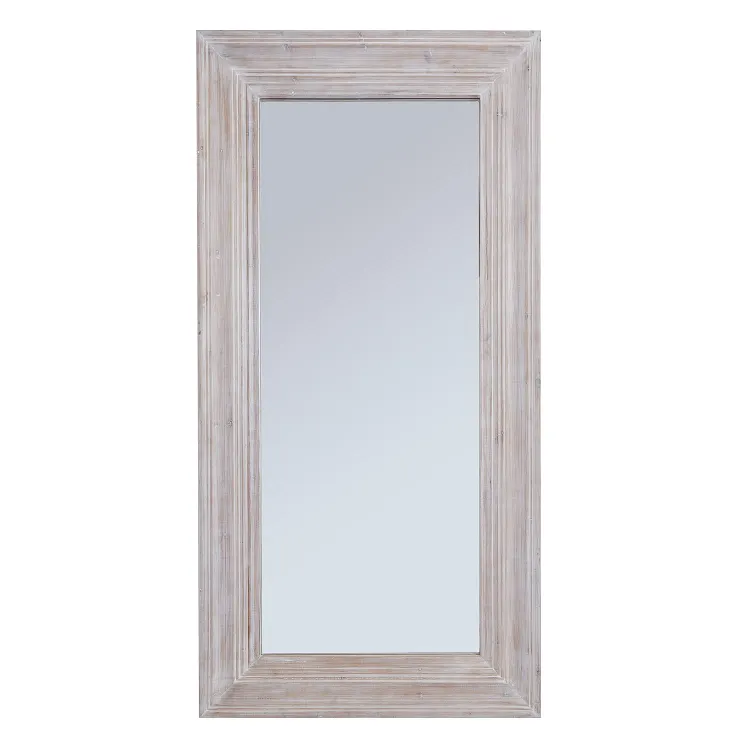Harewood White Washed  Large Mirror