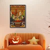 (Multistyle) Atmosph&egrave;re Halloween-Perceuse Ronde Peinture Diamant-40*60CM