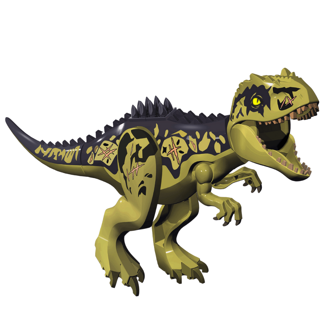 12" Dinosaur Jurassic Theme DIY Action Figures Building Blocks Toy Playsets