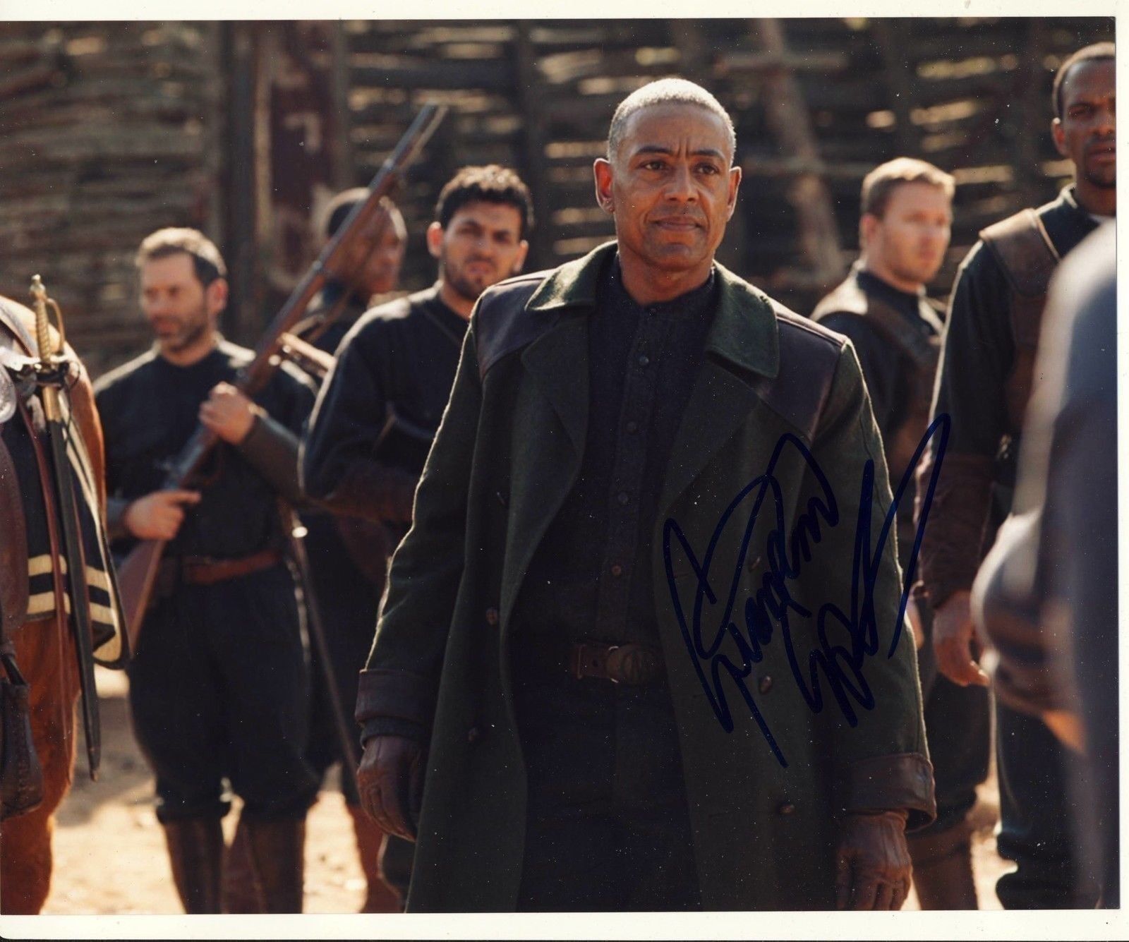 Giancarlo Esposito Autograph REVOLUTION Signed 8x10 Photo Poster painting AFTAL [2838]