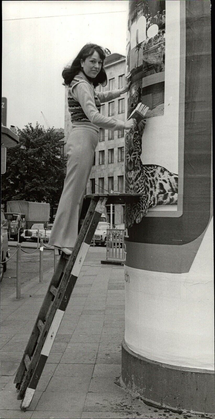 Maria Prado - Vintage Press Photo Poster painting Norbert Unfried (U-8514