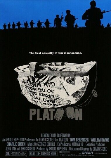 PLATOON MOVIE POSTER - Photo Poster painting QUALITY INSERT -  POST