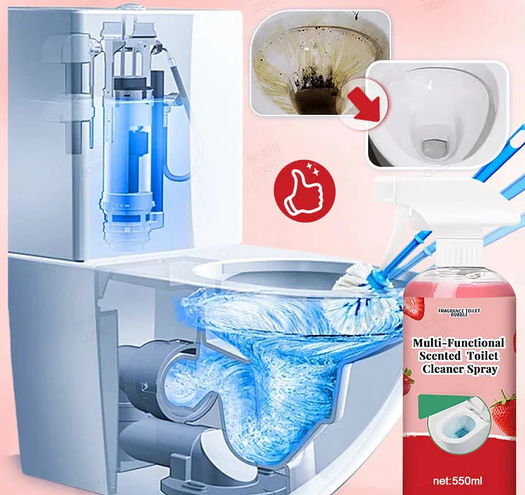 🎁🎁Multi-Functional ✨Scented Toilet Cleaner Spray🌟Newly upgraded🔥Now on hot sale⏳Limited time 50% price reduction!