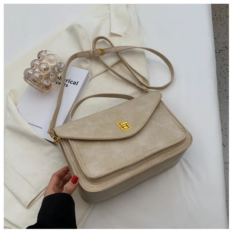 Retro Postman Crossbody Small Square Bag