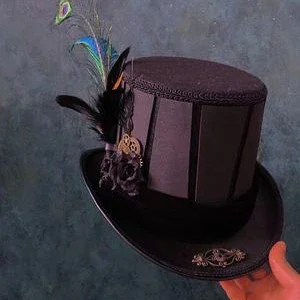 Alice In Wonderland Hat Johnny Depp Mad Hatter Cap Halloween Carnival Props