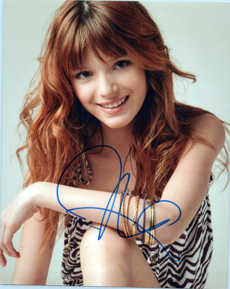 Bella Thorne glamour shot autographed Photo Poster painting signed 8x10 #4