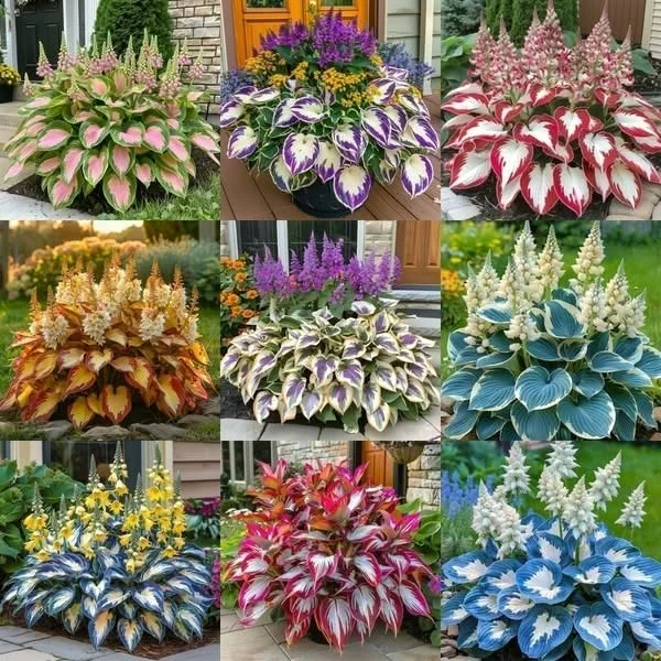 Rare Bicolor Hosta Seeds Jonyparkseed®