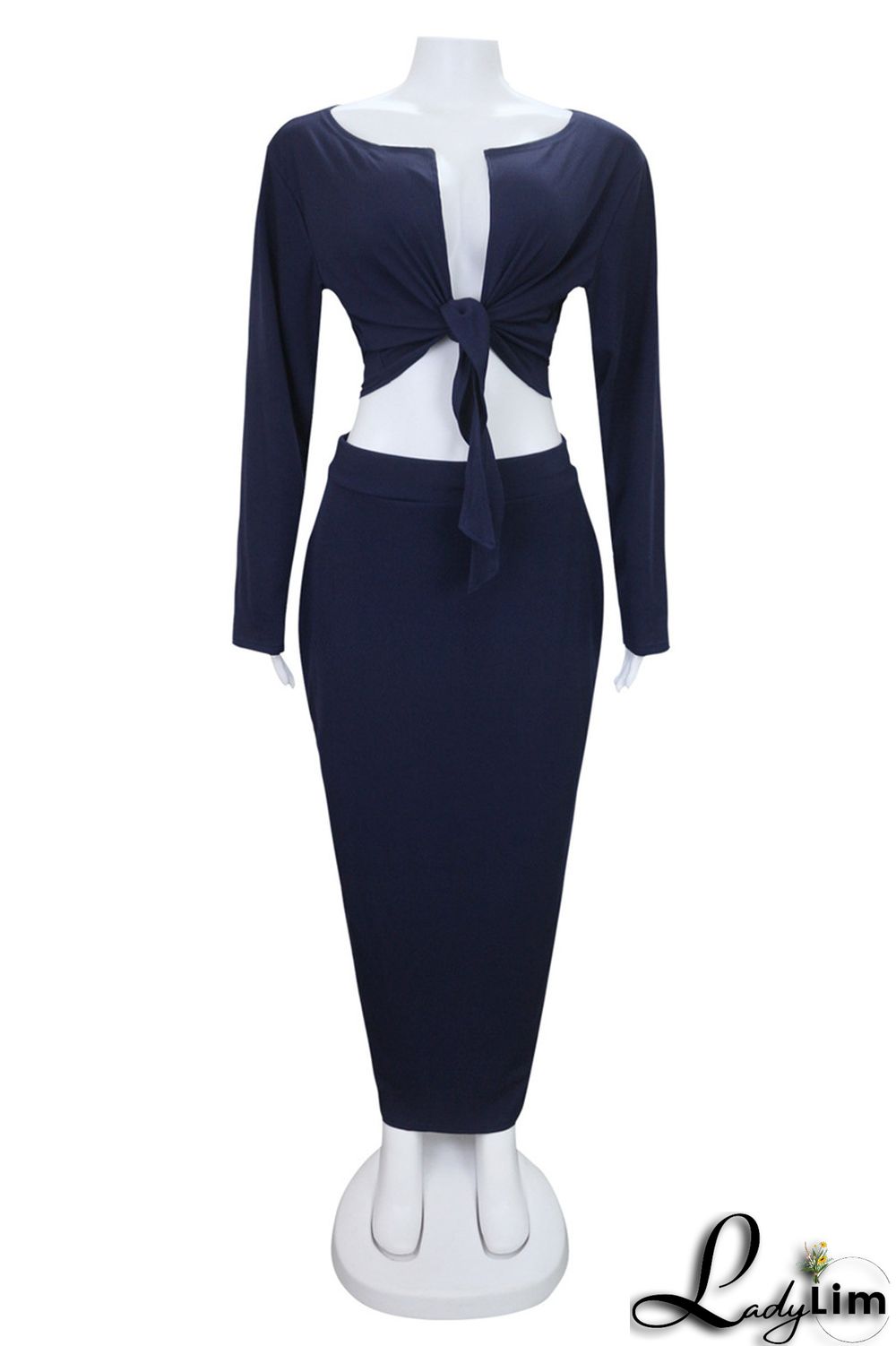 Pink Sexy Casual Solid Bandage V Neck Plus Size Two Pieces