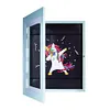 2pcs Kids Artwork Picture Frame with Mat for Kids Drawings Artworks Art Projects