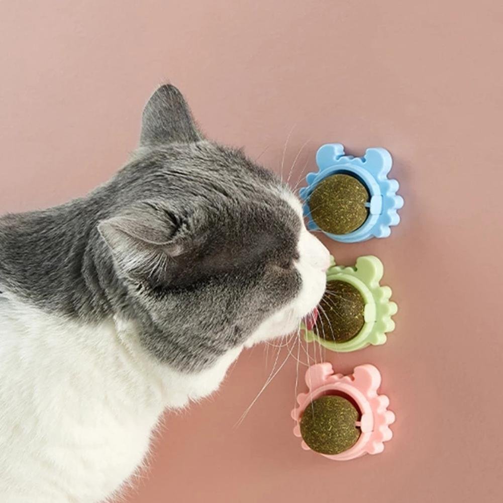 Lovepetplus™ - Crab Catnip Ball Toy - Teething Cleaning  