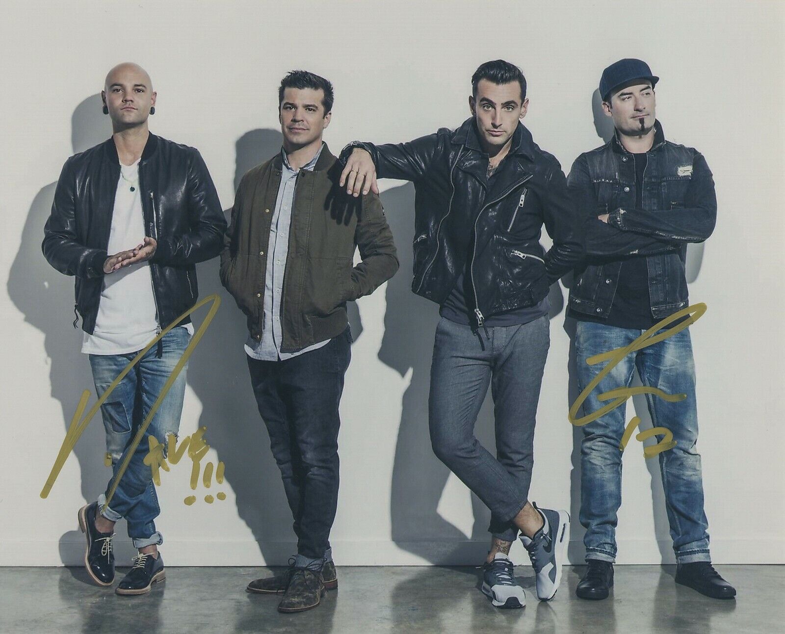 HEDLEY SIGNED AUTOGRAPH MUSIC 8X10 Photo Poster painting PROOF