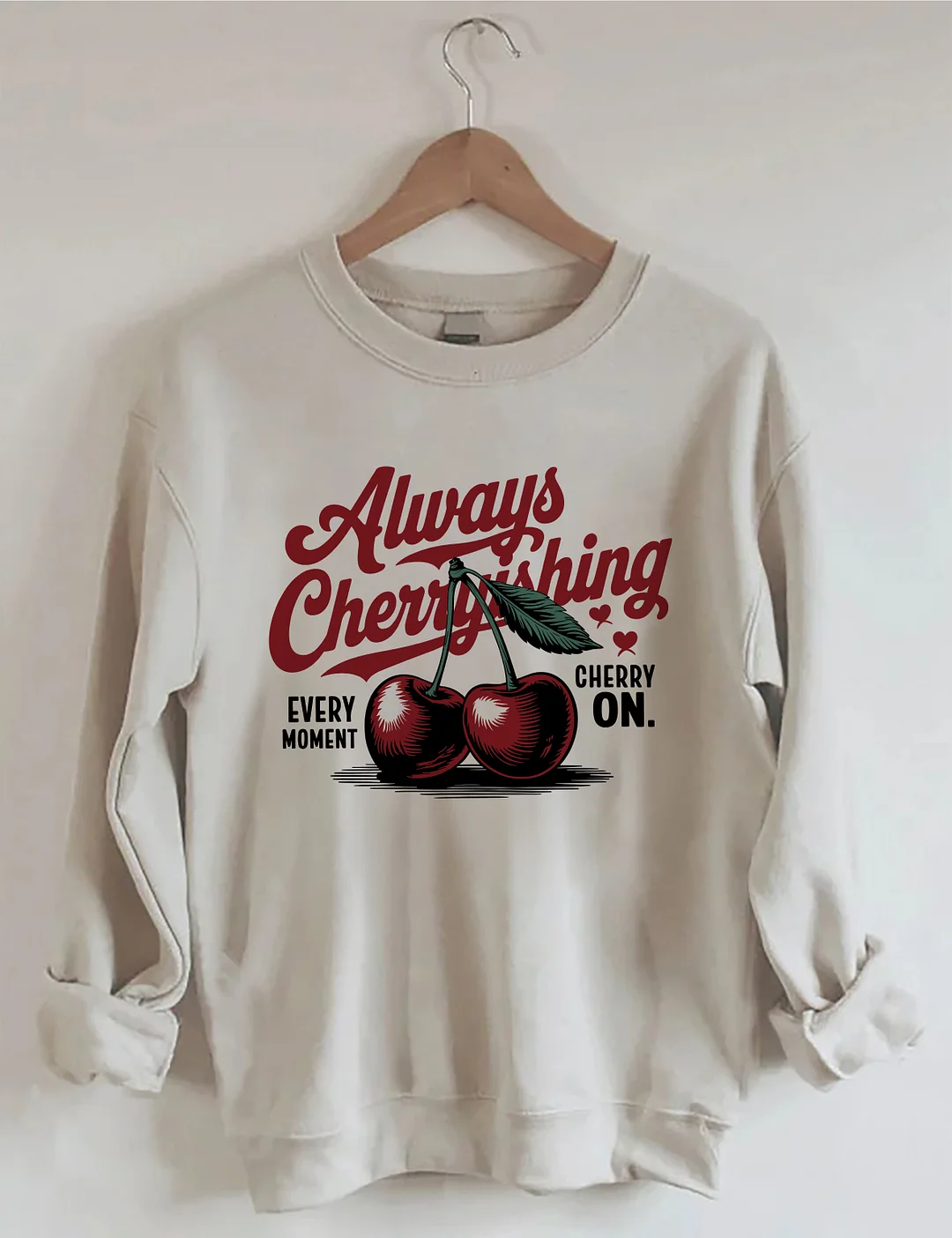 Always Cherry Fruit Sweatshirt
