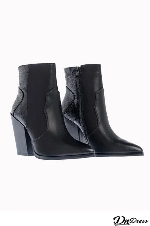 High Heel Pointed Toe Boots