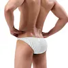 Men's Sexy Briefs U Convex Pouch Panties Low Waist Breathable Tight Narrow Edge Bikini Underpants