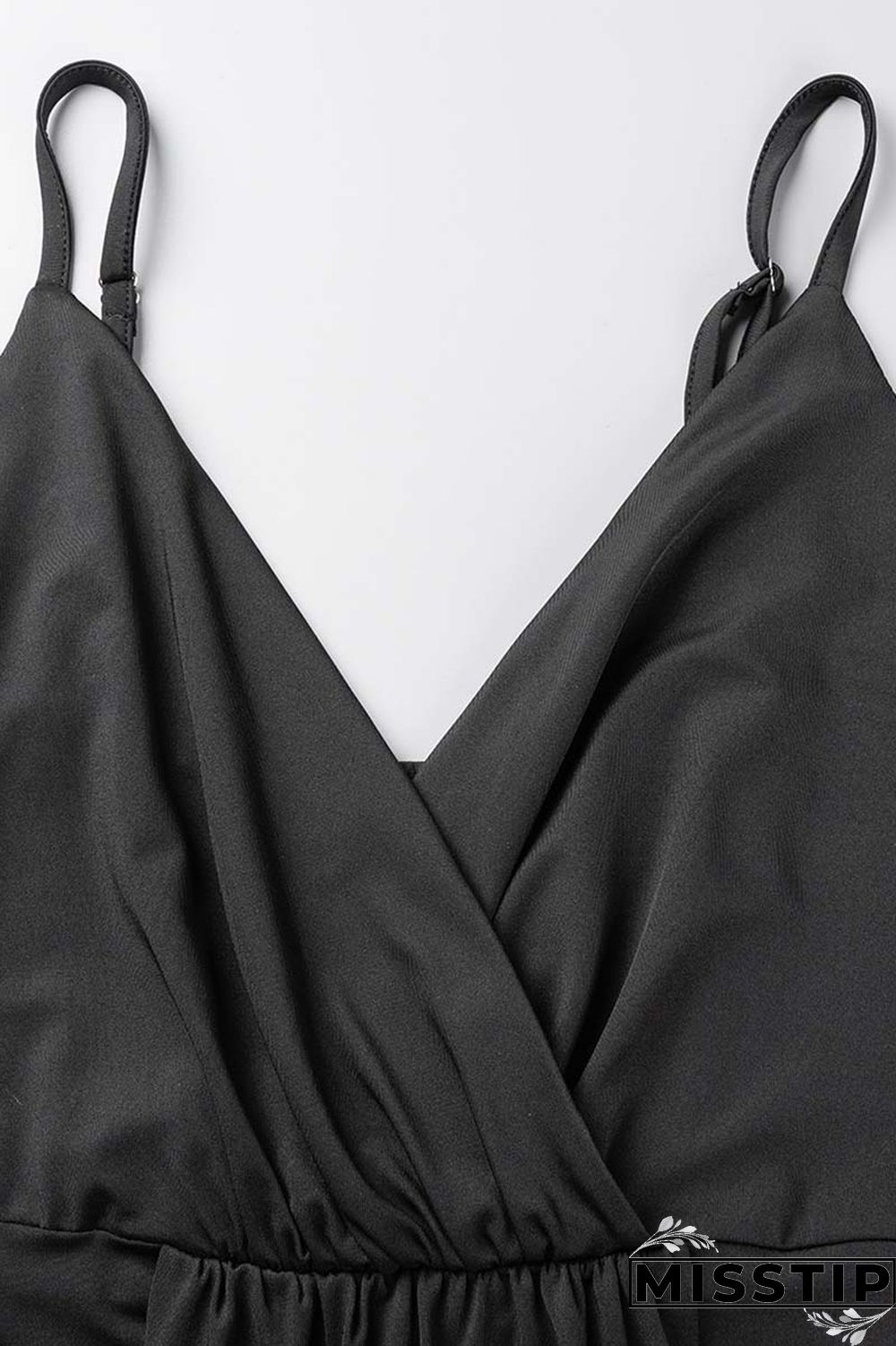 Purple Sexy Solid Patchwork Backless V Neck Sling Dress Plus Size Dresses