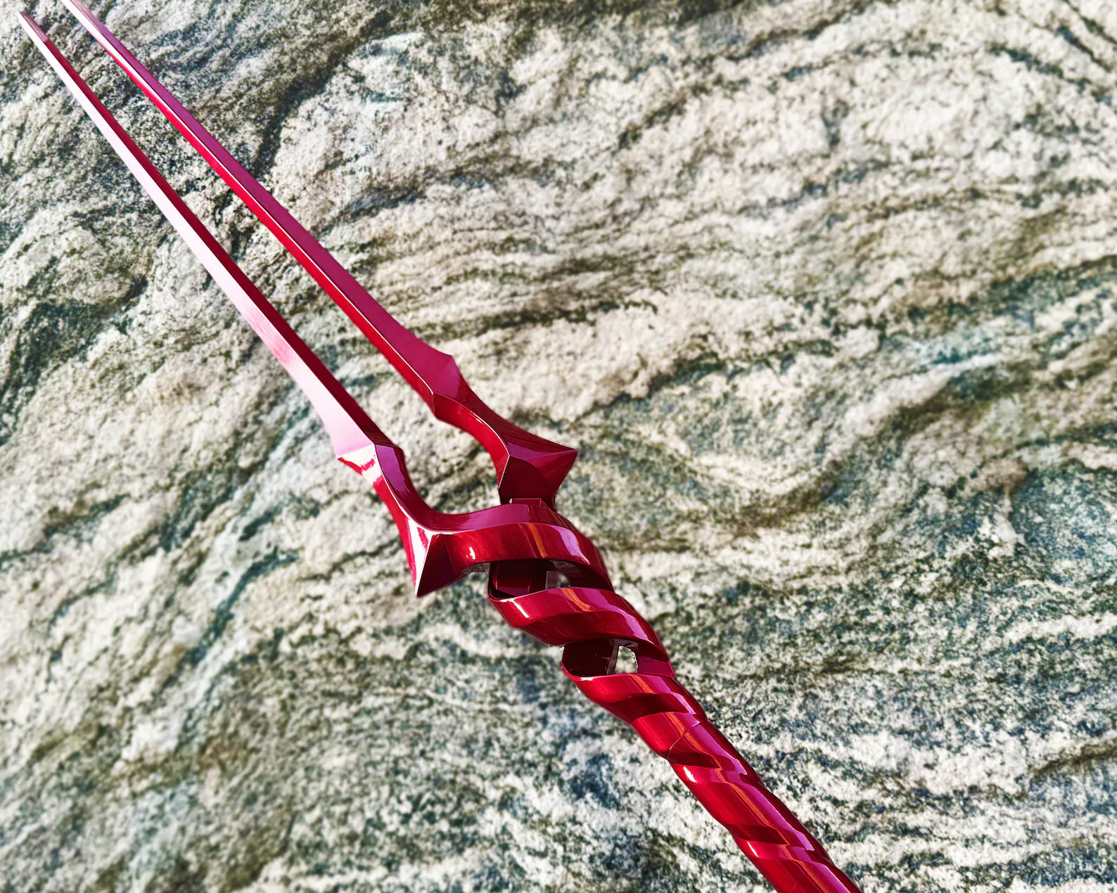 Handmade 83" Spear of Longinus Metal, Spear of Longinus for Evangelion EVA, Eva Limited Spear Asuku Metal, EVA Cosplay Weapon Prop Gifts  - MyHiddenBlade