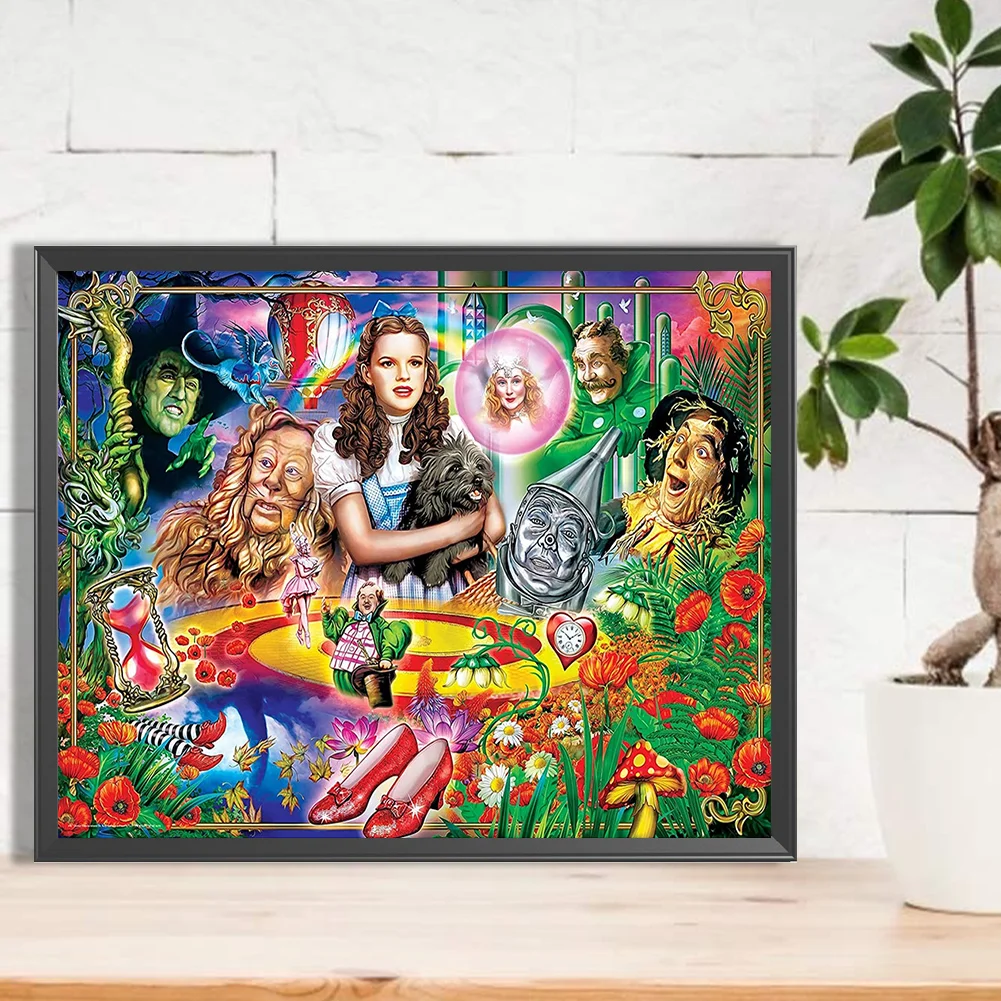 Diamond Painting - Full Square Drill - Wizard of Oz(Canvas|50*40cm)