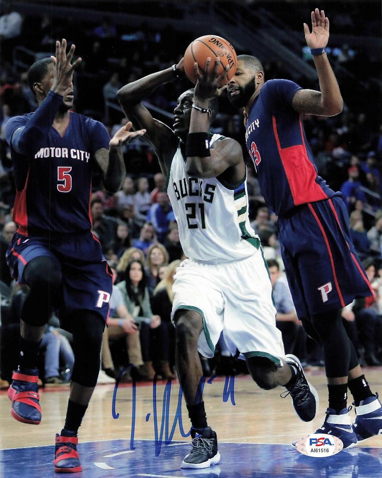 Tony Snell signed 8x10 Photo Poster painting PSA/DNA Milwaukee Bucks Autographed