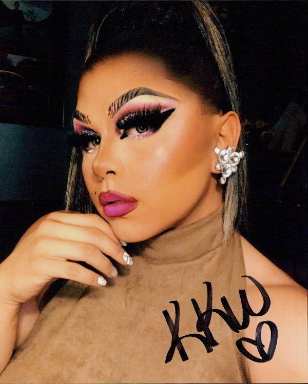 Kalorie Karbdashian Williams (RuPaul's Drag Race) signed 8x10 Photo Poster painting In-person