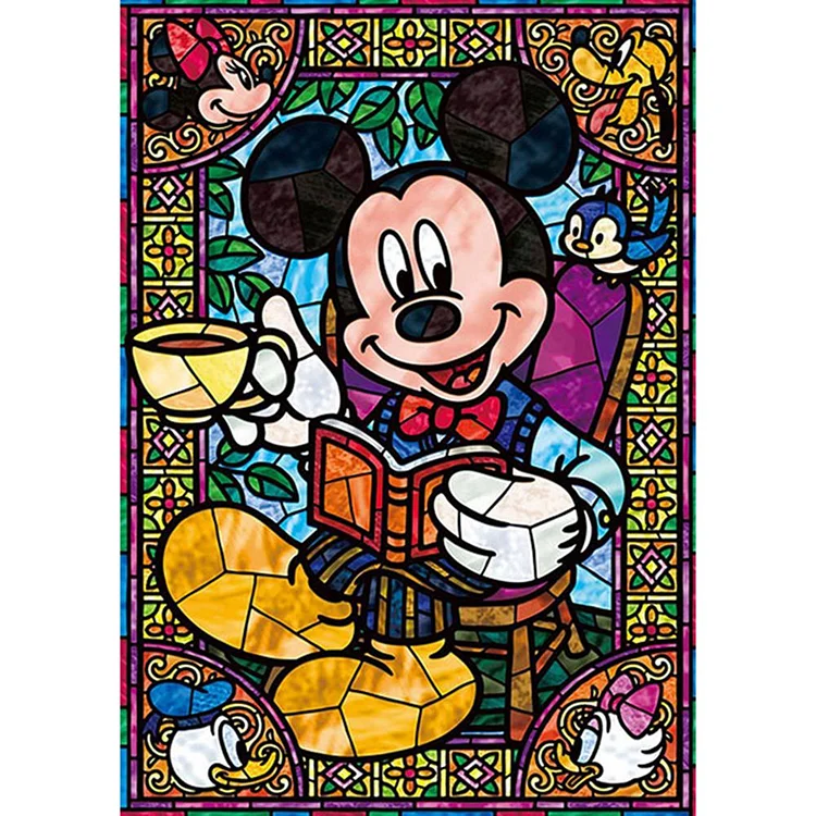 5d Diamond Painting Disney Mickey Mosaic Crafts Kit Cross Stitch