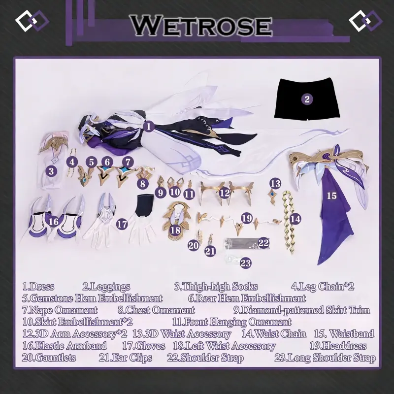 [Wetrose] In Stock Honkai Impact 3rd Rita Rossweisse Spina Astera Game Outfit Cosplay Costume