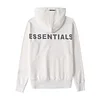 ESSENTIALS Hoodie Reflective Monogram Print Sweatshirt