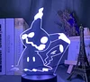 7-Colour LED Gradient Night Light Pokemon Series - Free Shipping - Pokemon
