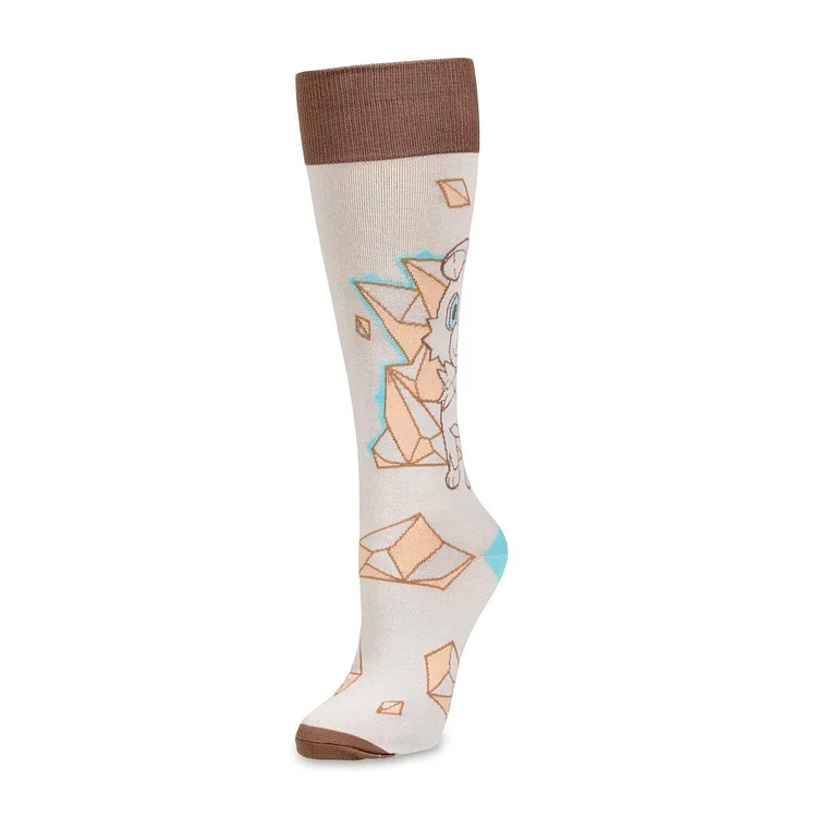 Rockruff Silver Mid-Calf Socks (One Size-Adult)
