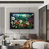 uk.everydayedeals (Limited Stock)Cross Stitch - 11ct Stamped - Buisson De Peinture En Verre (60*40cm)