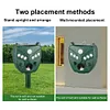 Solar Animal Repeller Mouse Repellent IP44 Waterproof for Raccoons Rabbits Foxes