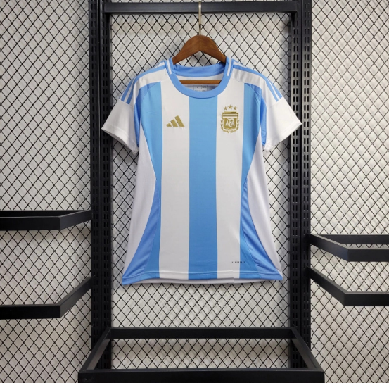 2024 Argentina Home Women Soccer Jersey Thai Quality