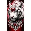 Tiger-11CT Stamped Cross Stitch 40*70cm(Big Size)